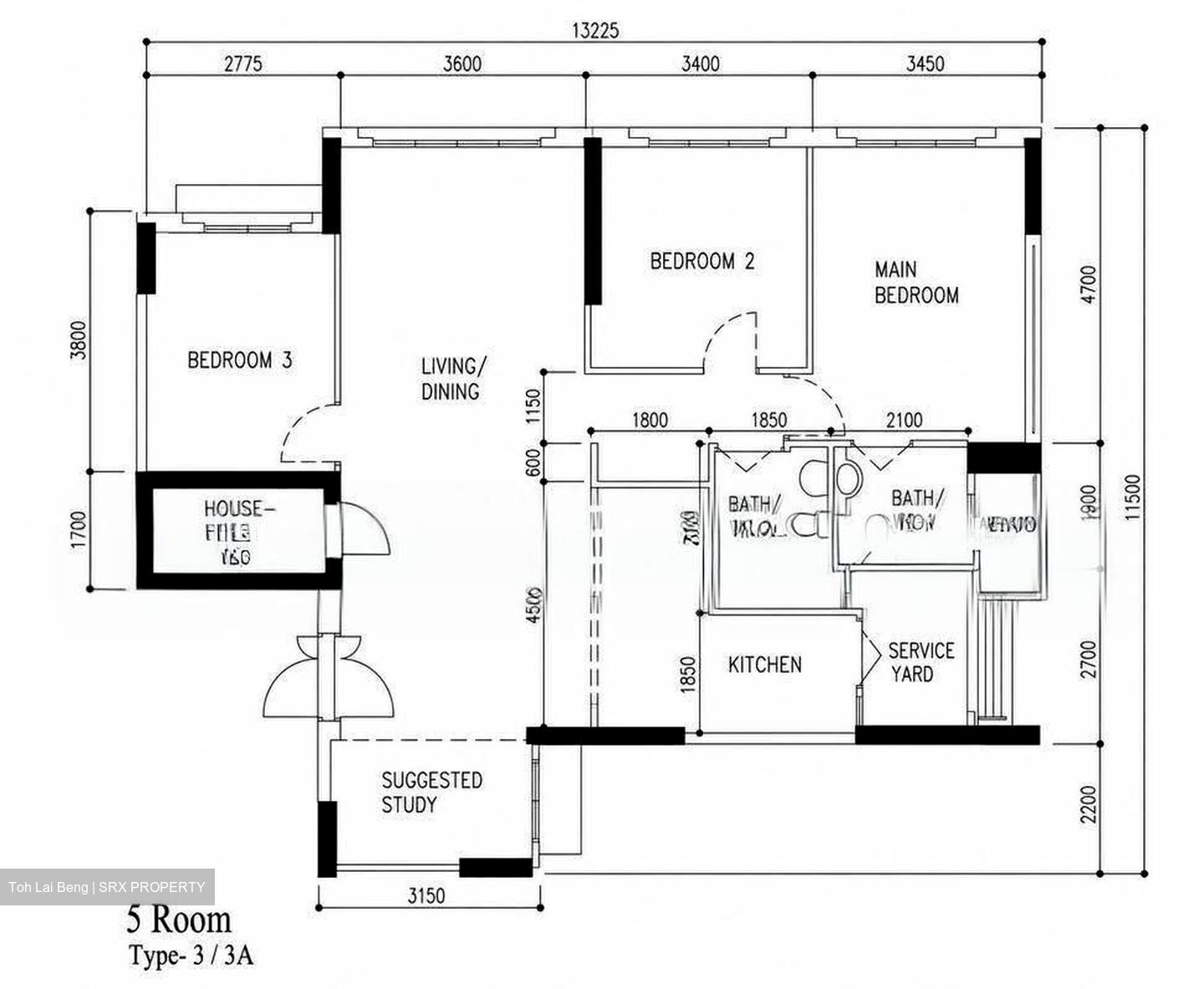 Blk 420B Waterfront II @ Northshore (Punggol), HDB 5 Rooms #604414011